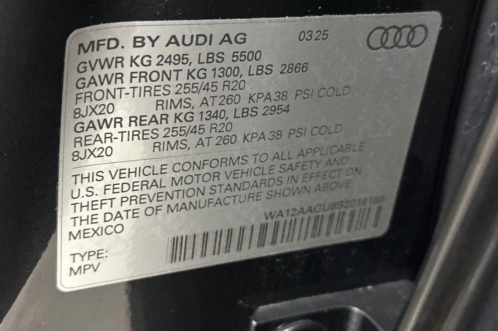 2025 Audi Q5 Premium Plus