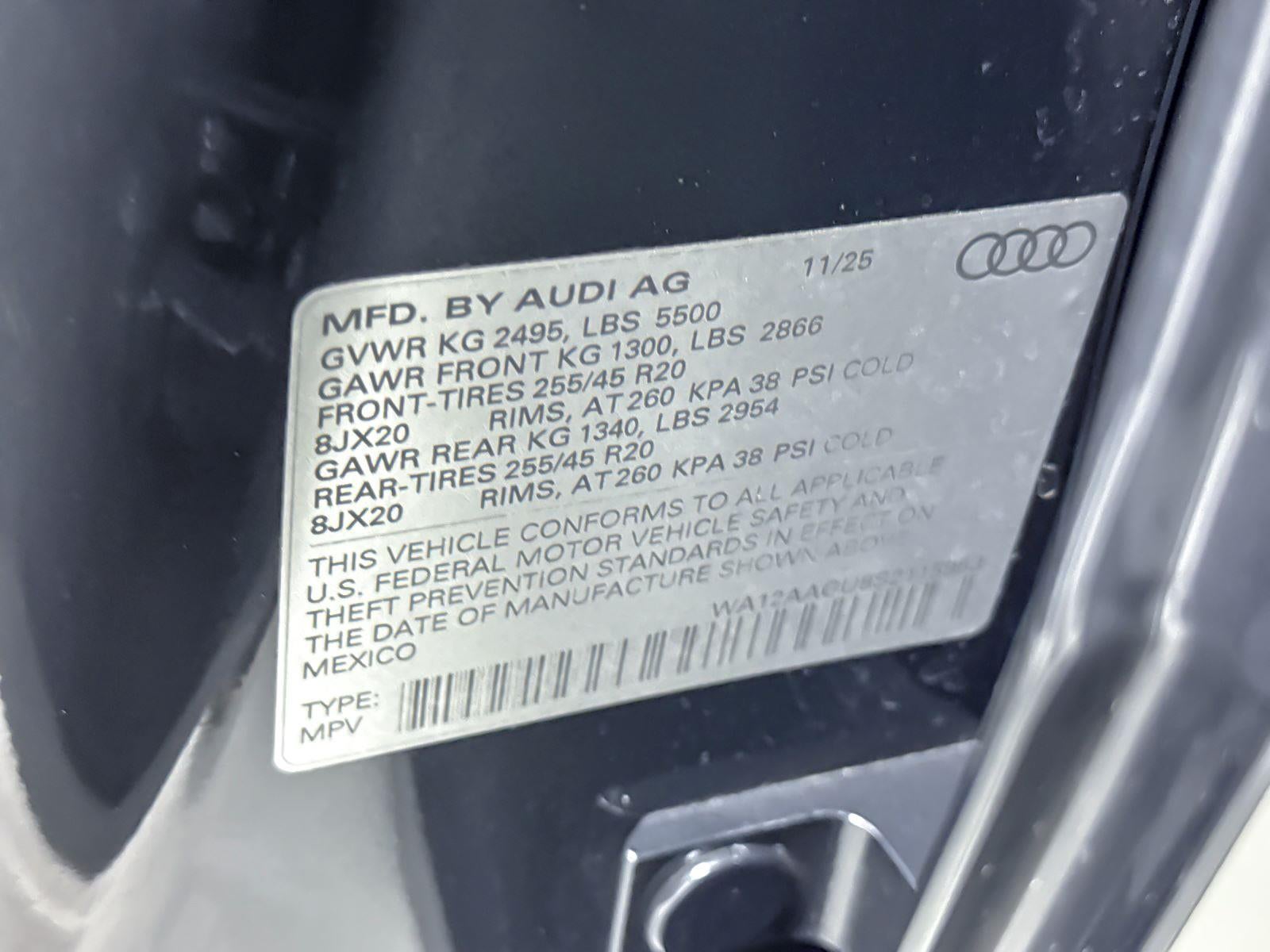 2025 Audi Q5 Premium Plus