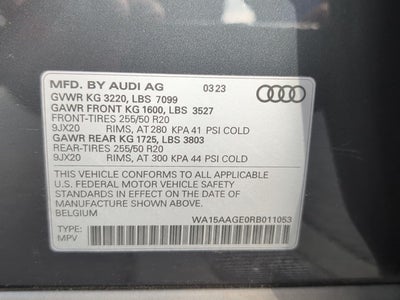 2024 Audi Q8 e-tron Premium Plus