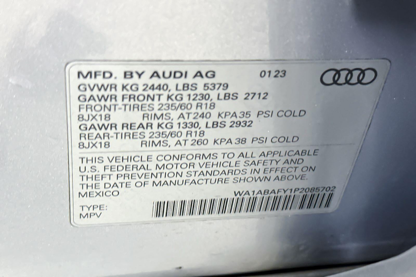 2023 Audi Q5 Premium