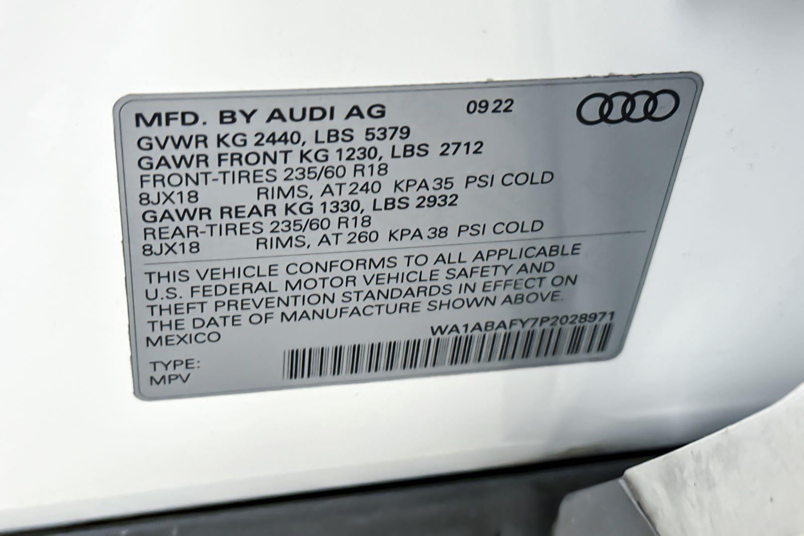 2023 Audi Q5 Premium