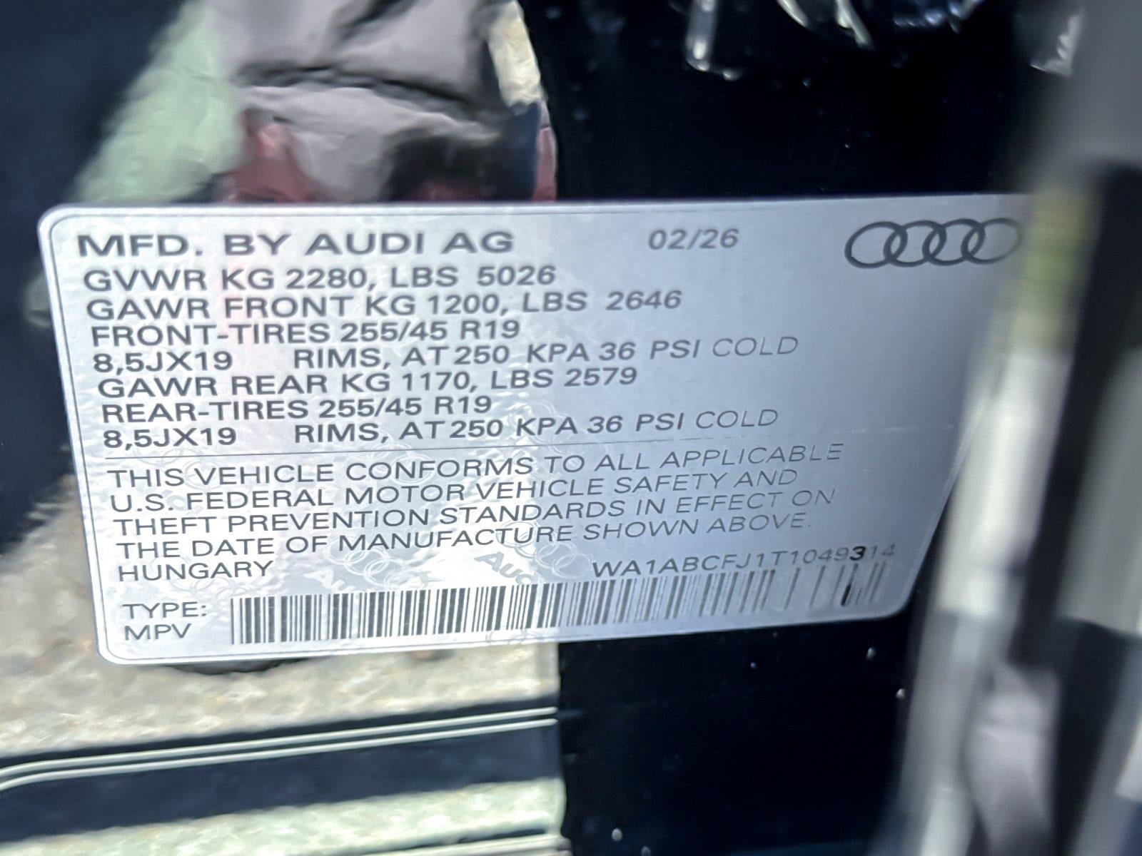 2026 Audi Q3 S line