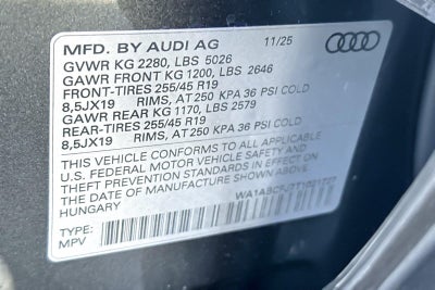2026 Audi Q3 S line