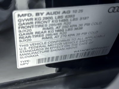 2026 Audi Q7 Premium