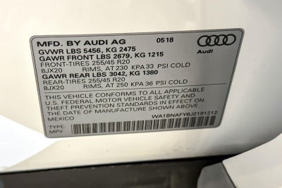 2018 Audi Q5 Premium Plus