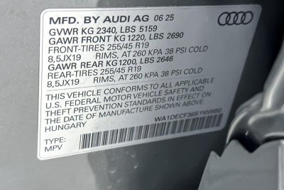 2025 Audi Q3 S line Premium