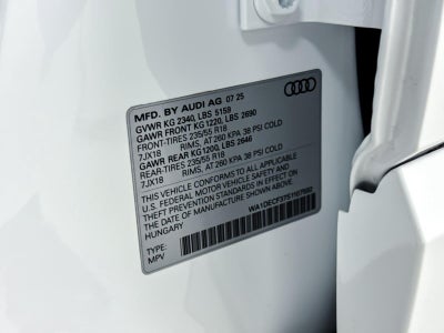 2025 Audi Q3 S line Premium
