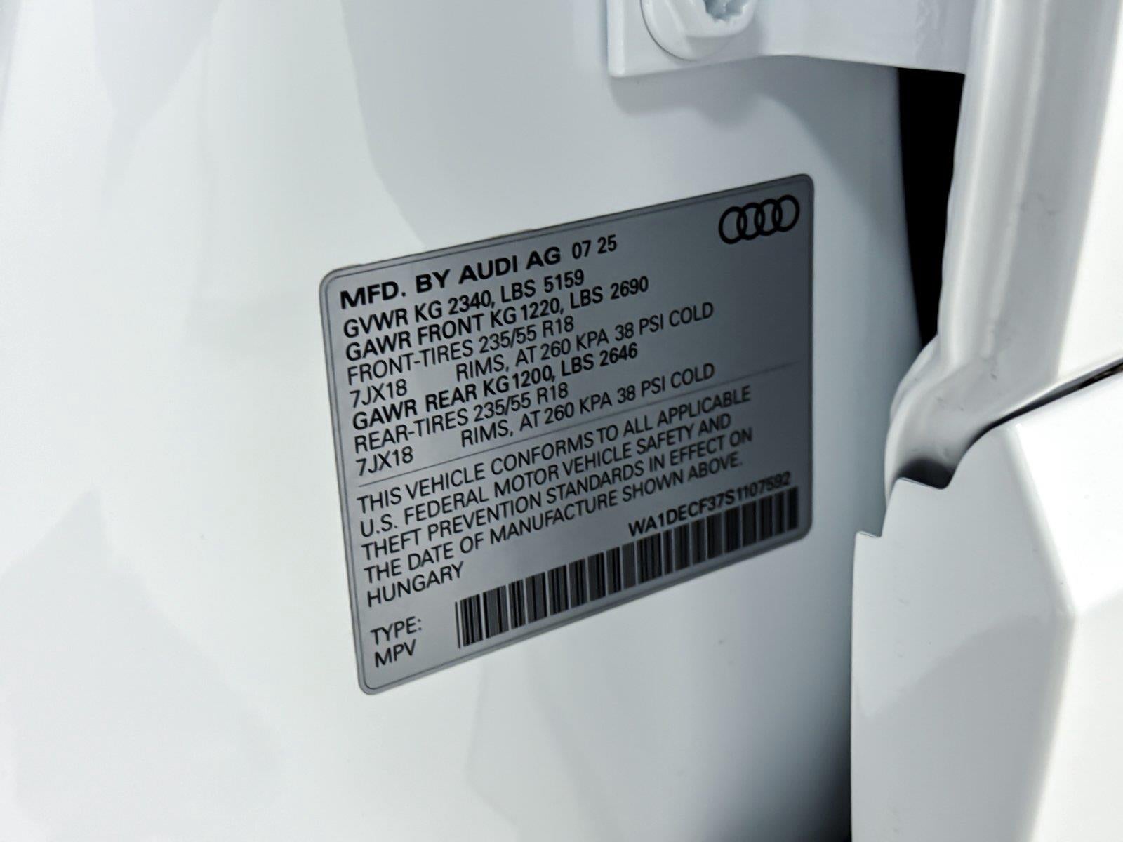 2025 Audi Q3 S line Premium