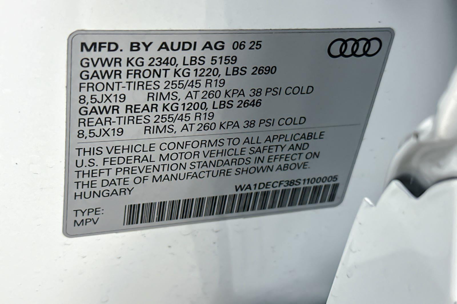 2025 Audi Q3 S line Premium