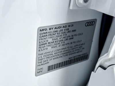 2025 Audi Q3 S line Premium