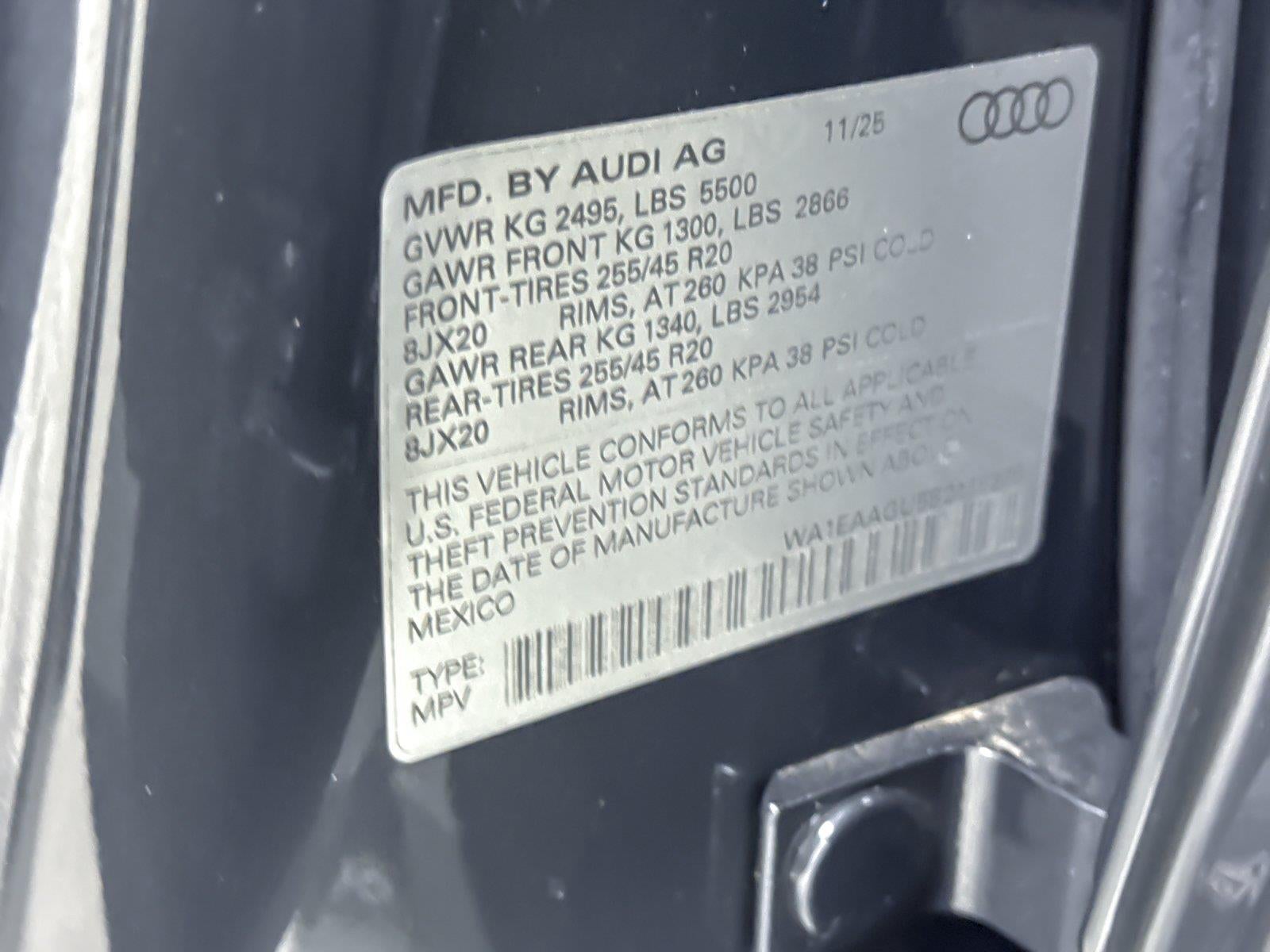 2025 Audi Q5 Sportback Premium Plus