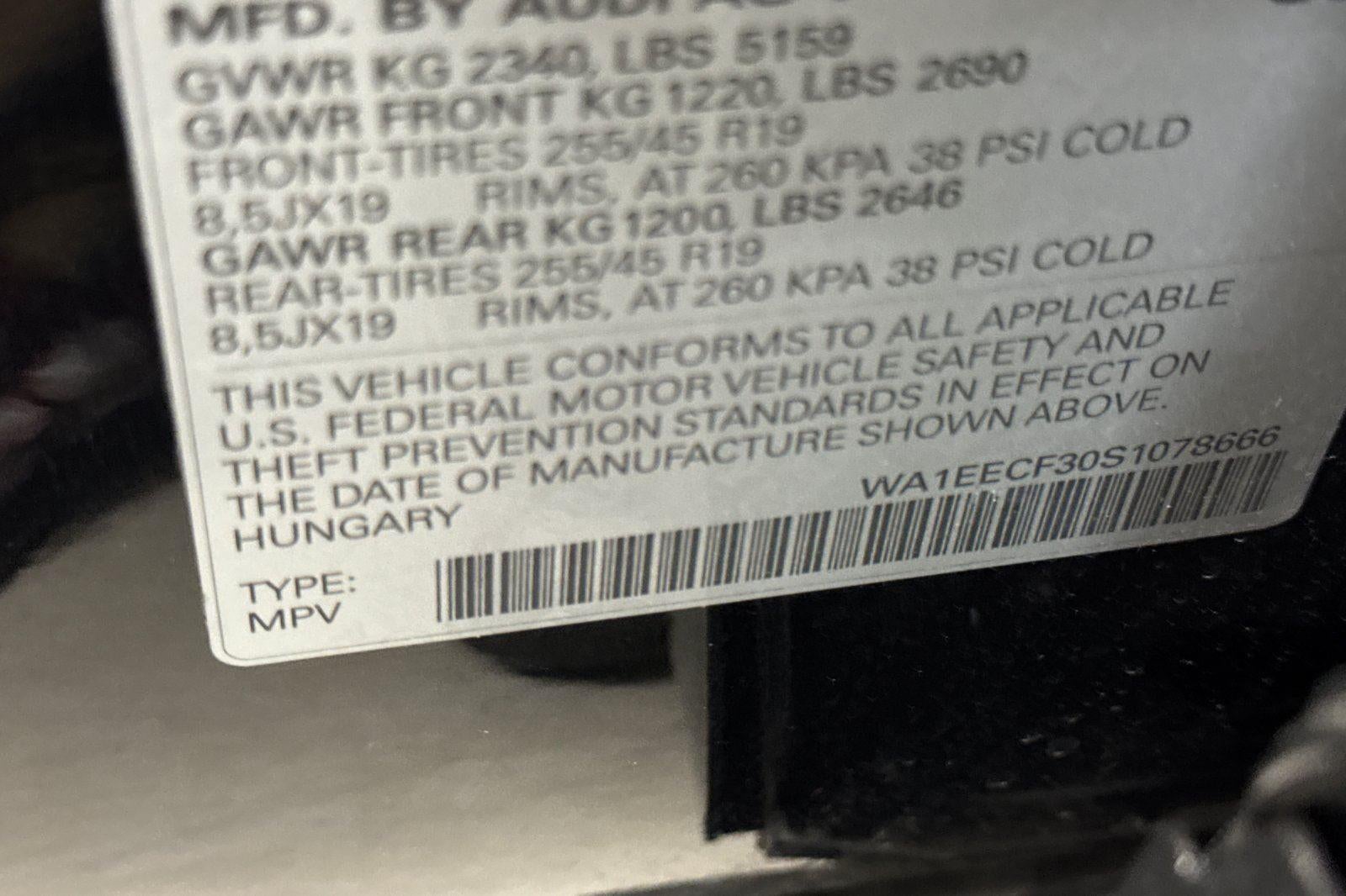 2025 Audi Q3 S line Premium Plus