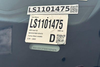 2025 Audi Q3 S line Premium Plus