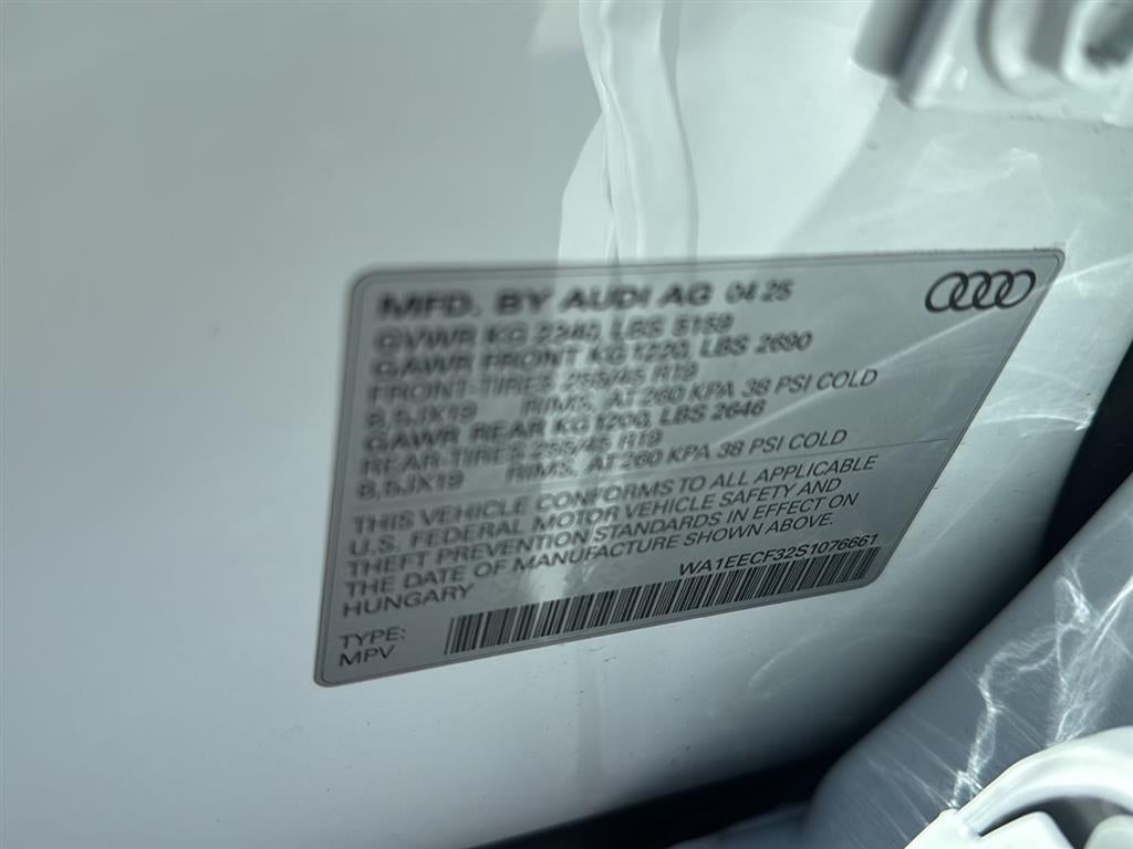 2025 Audi Q3 S line Premium Plus