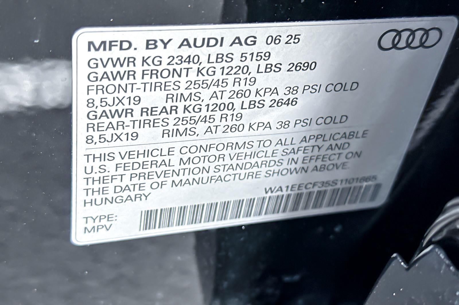 2025 Audi Q3 S line Premium Plus