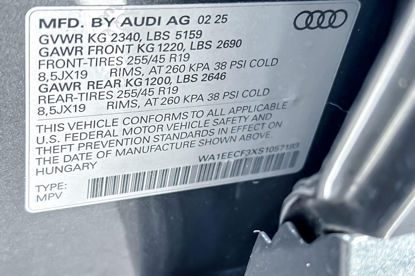 2025 Audi Q3 S line Premium Plus