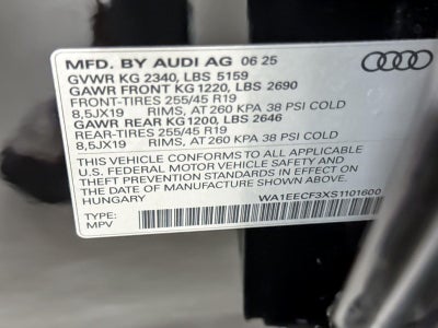 2025 Audi Q3 S line Premium Plus