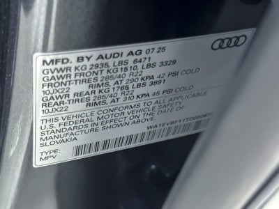 2026 Audi Q8 Premium Plus
