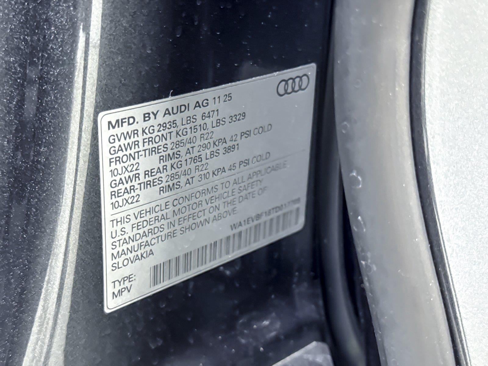 2026 Audi Q8 Premium Plus