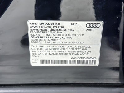2018 Audi Q3 Premium Plus
