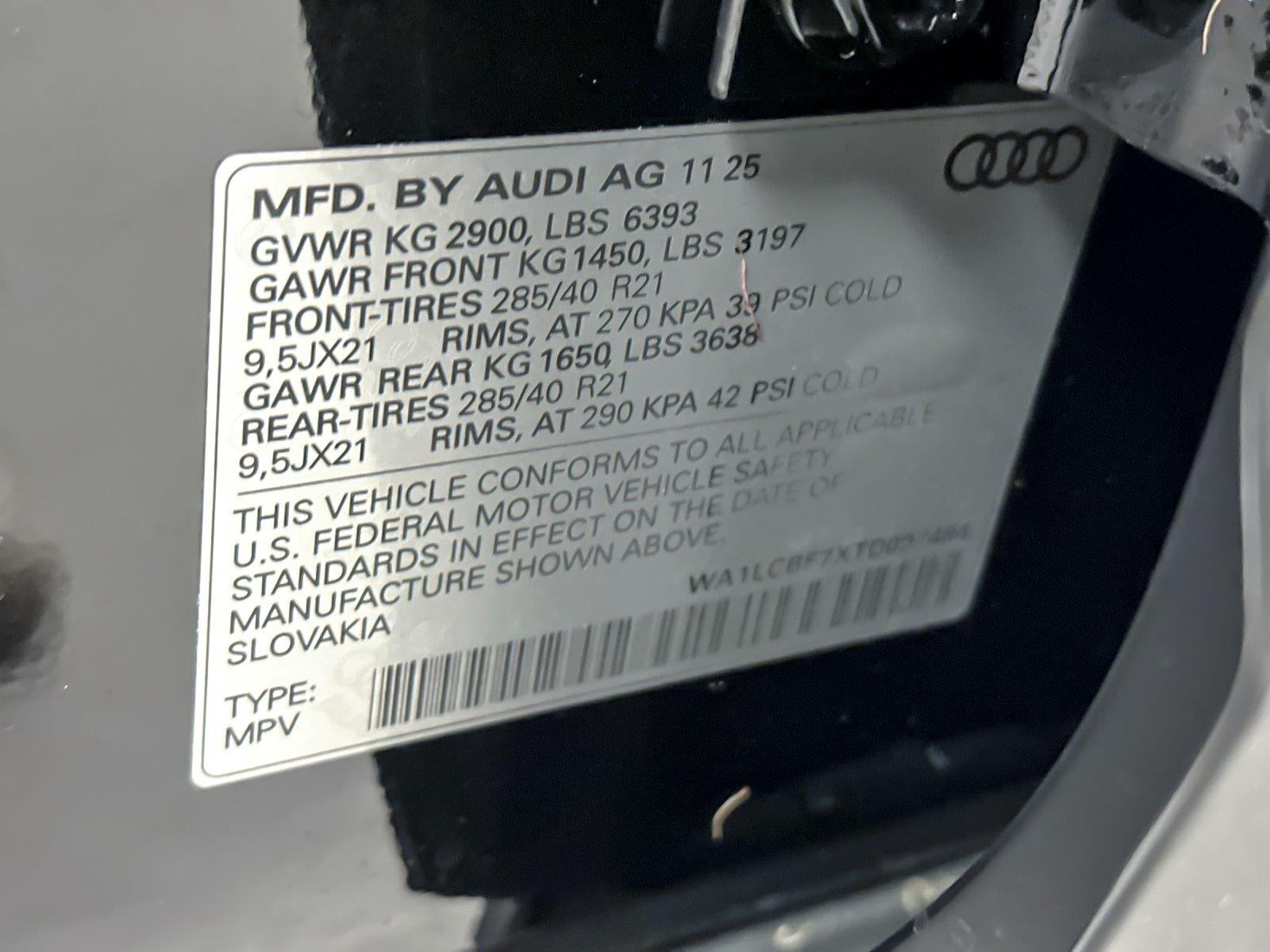 2026 Audi Q7 Premium Plus