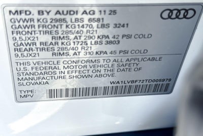 2026 Audi Q7 Premium Plus