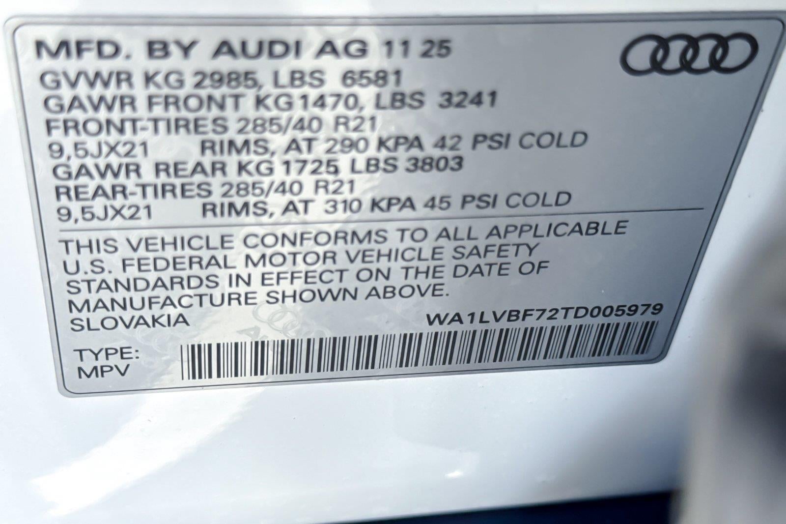 2026 Audi Q7 Premium Plus