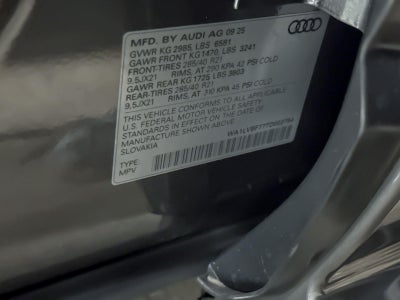 2026 Audi Q7 Premium Plus