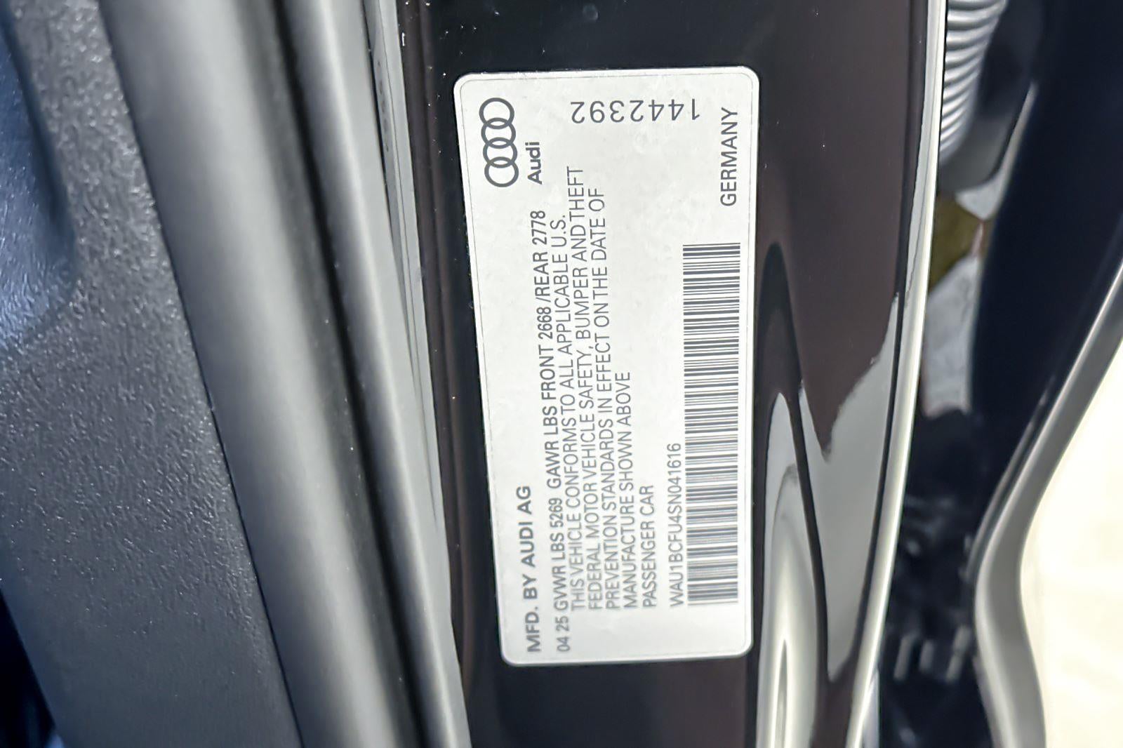 2025 Audi A5 Premium