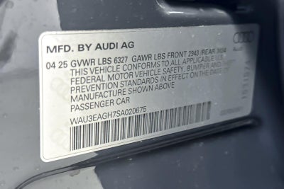 2025 Audi S6 e-tron Prestige