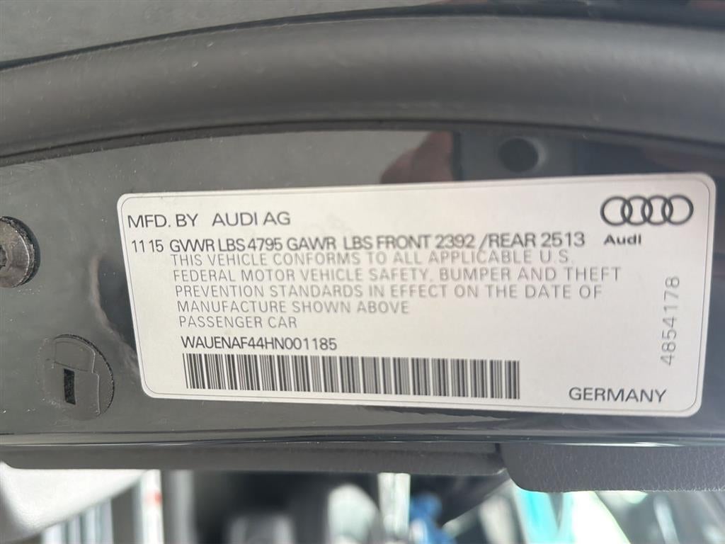 2017 Audi A4 Premium Plus