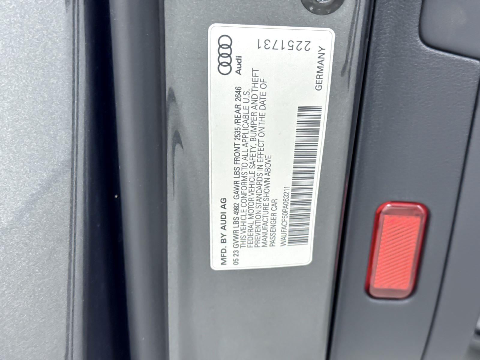 2023 Audi A5 Sportback S line Premium Plus