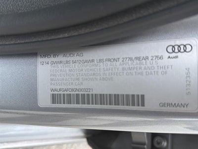 2016 Audi A6 3.0T Premium Plus
