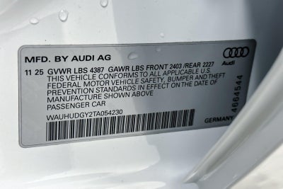 2026 Audi A3 Premium Plus