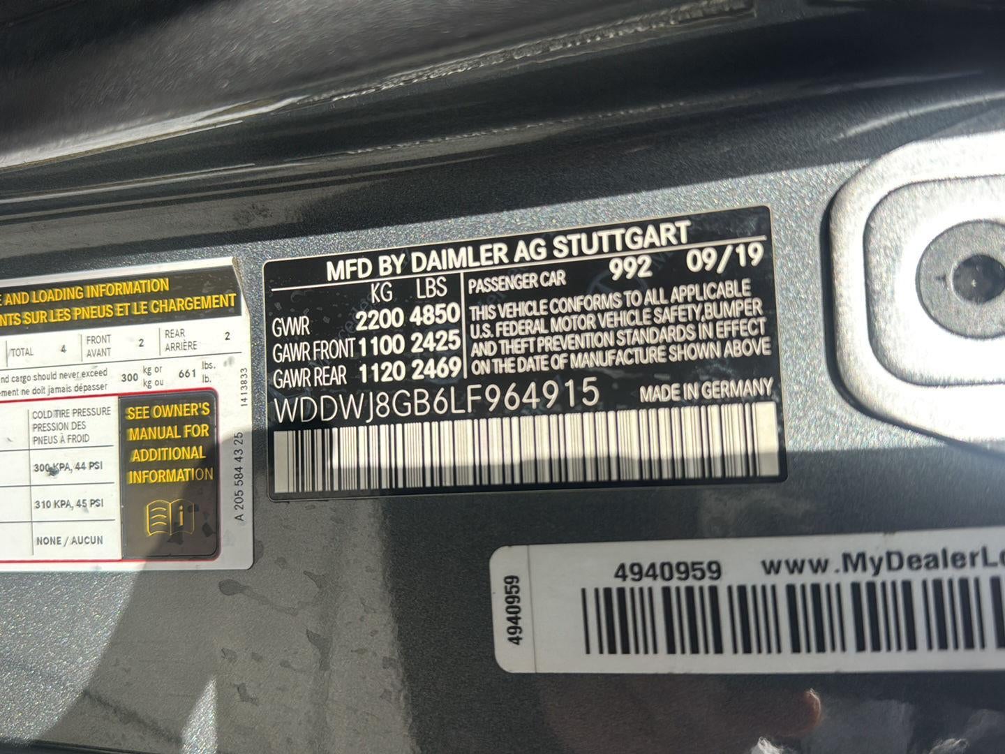 2020 Mercedes-Benz C-Class AMG® C 63