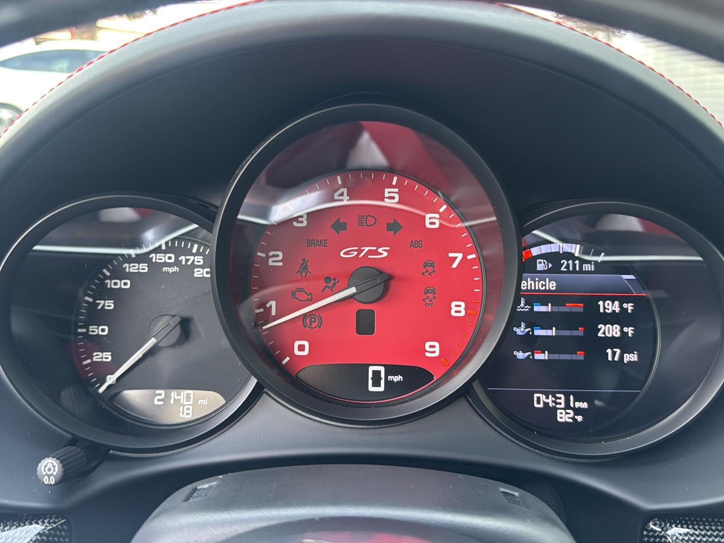 2025 Porsche 718 Cayman GTS 4.0