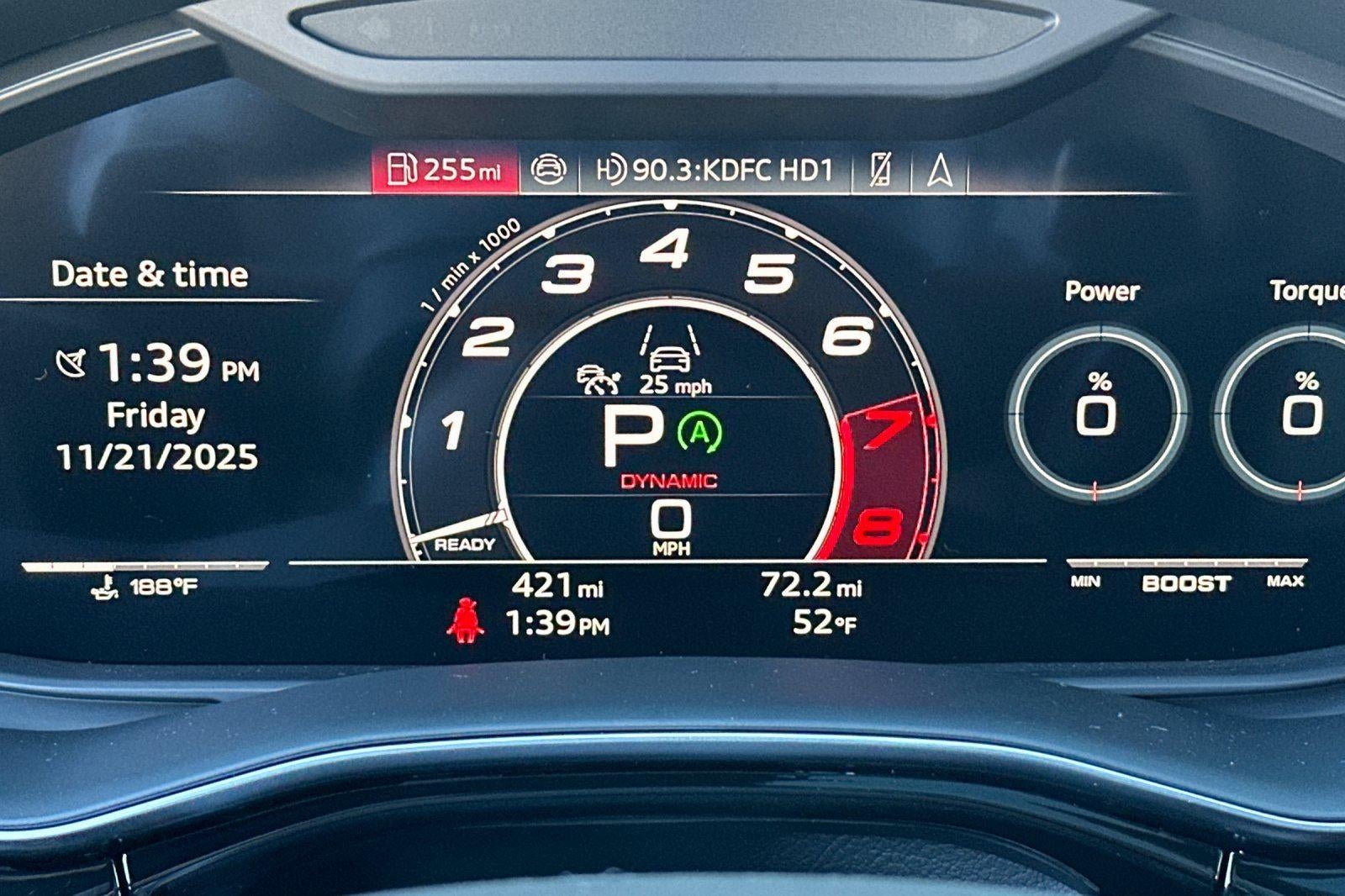 2025 Audi RS Q8 performance