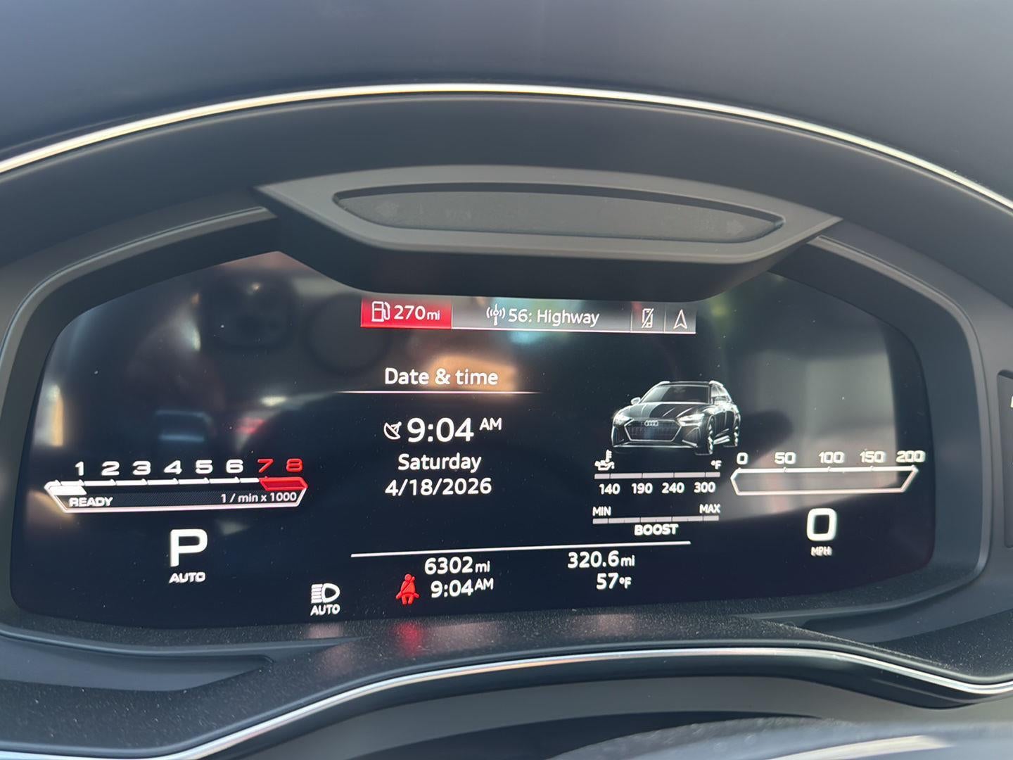 2025 Audi RS 6 Avant performance