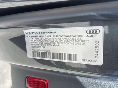 2025 Audi RS 6 Avant performance