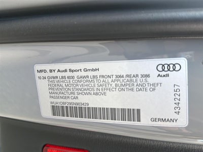 2025 Audi RS 6 Avant performance