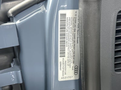2023 Audi R8 Spyder V10 performance