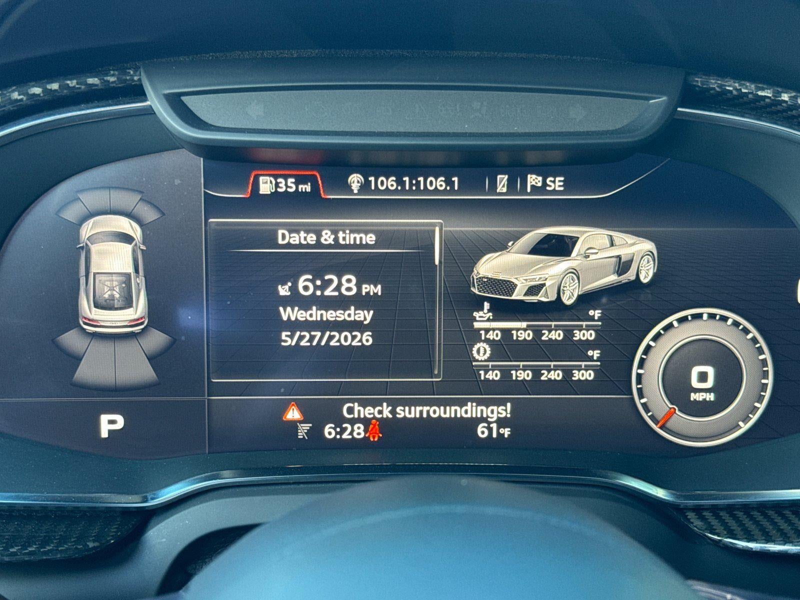 2020 Audi R8 Coupe V10 performance