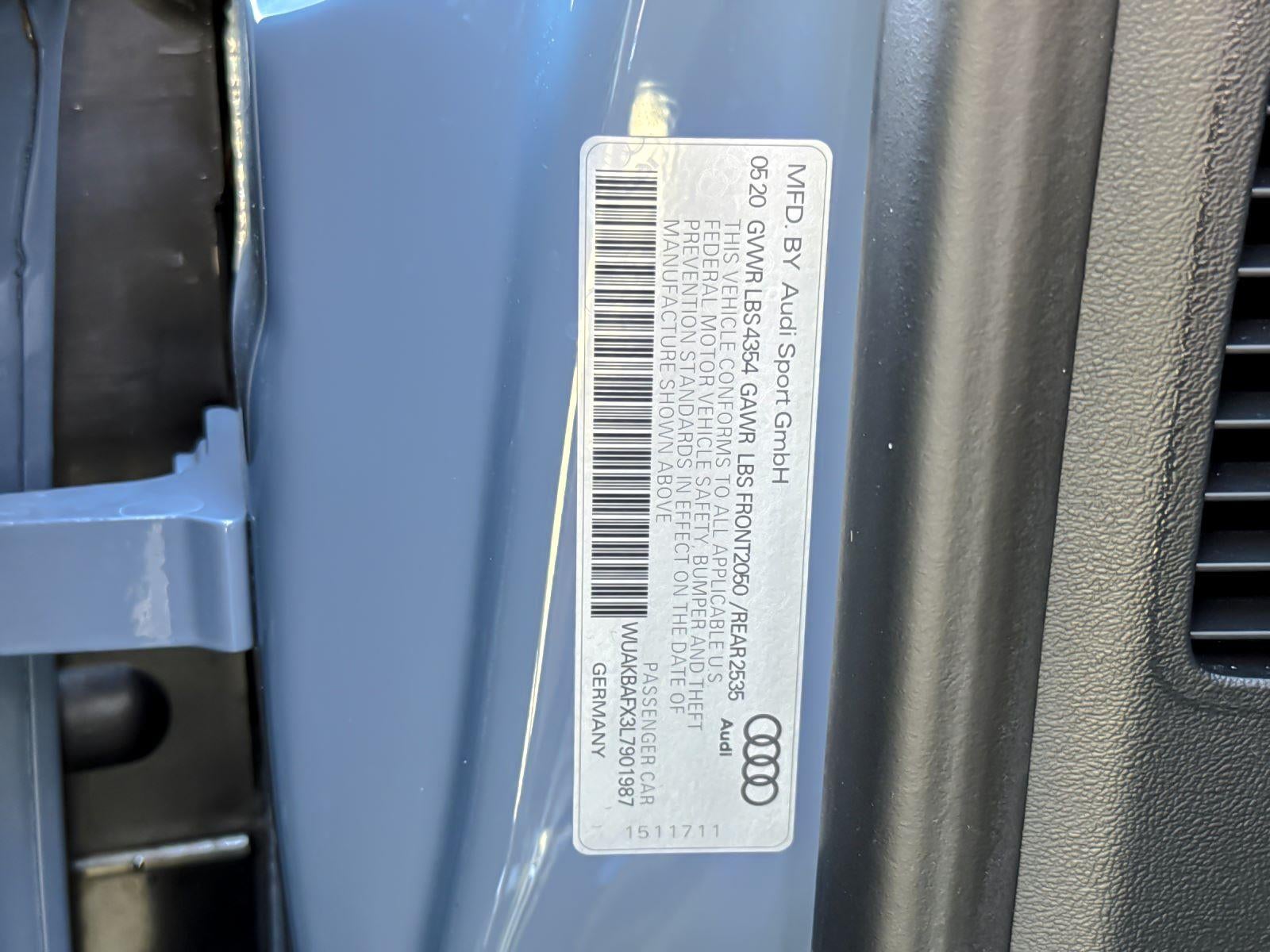 2020 Audi R8 Coupe V10 performance