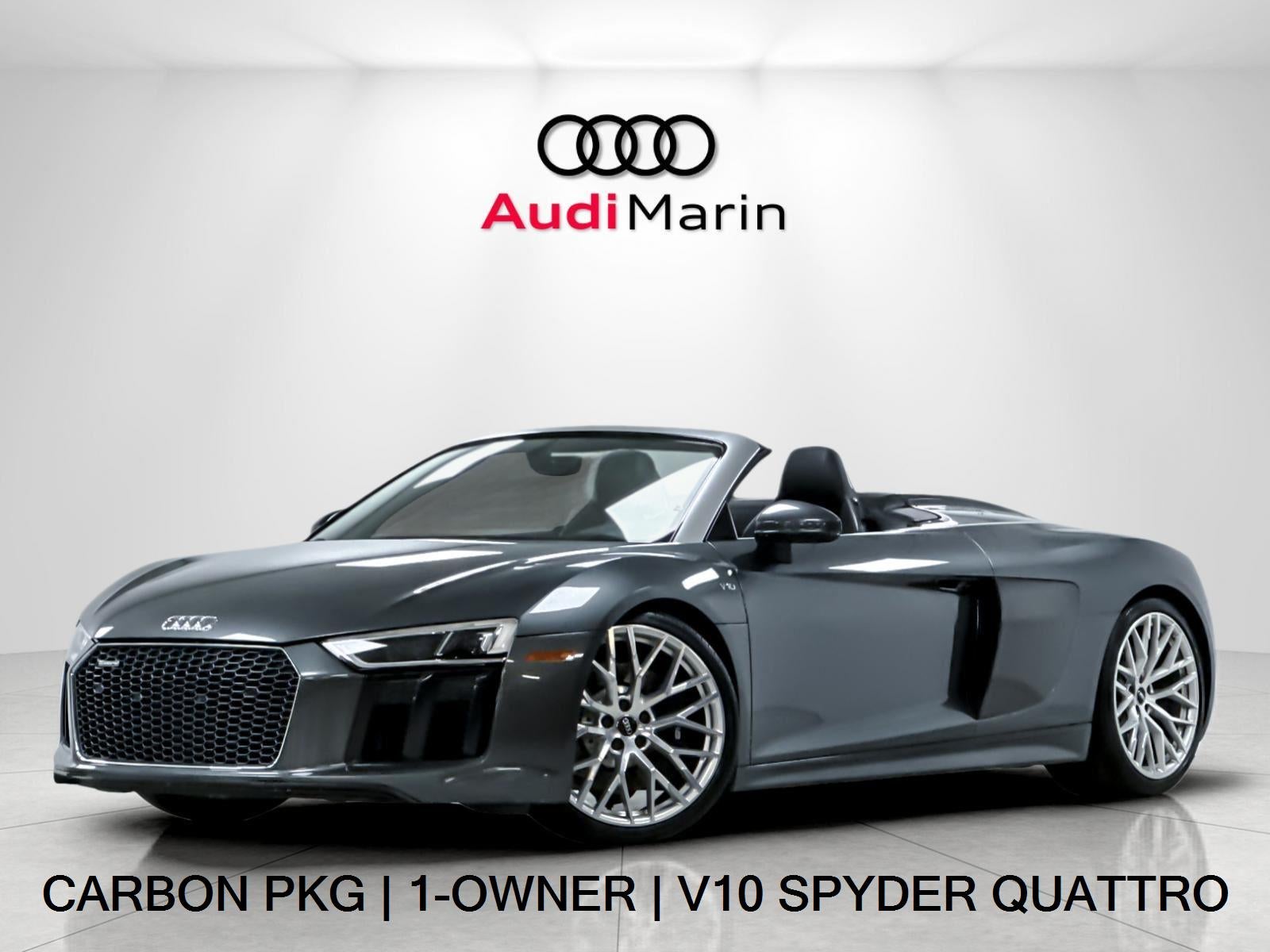 2017 Audi R8 Spyder V10