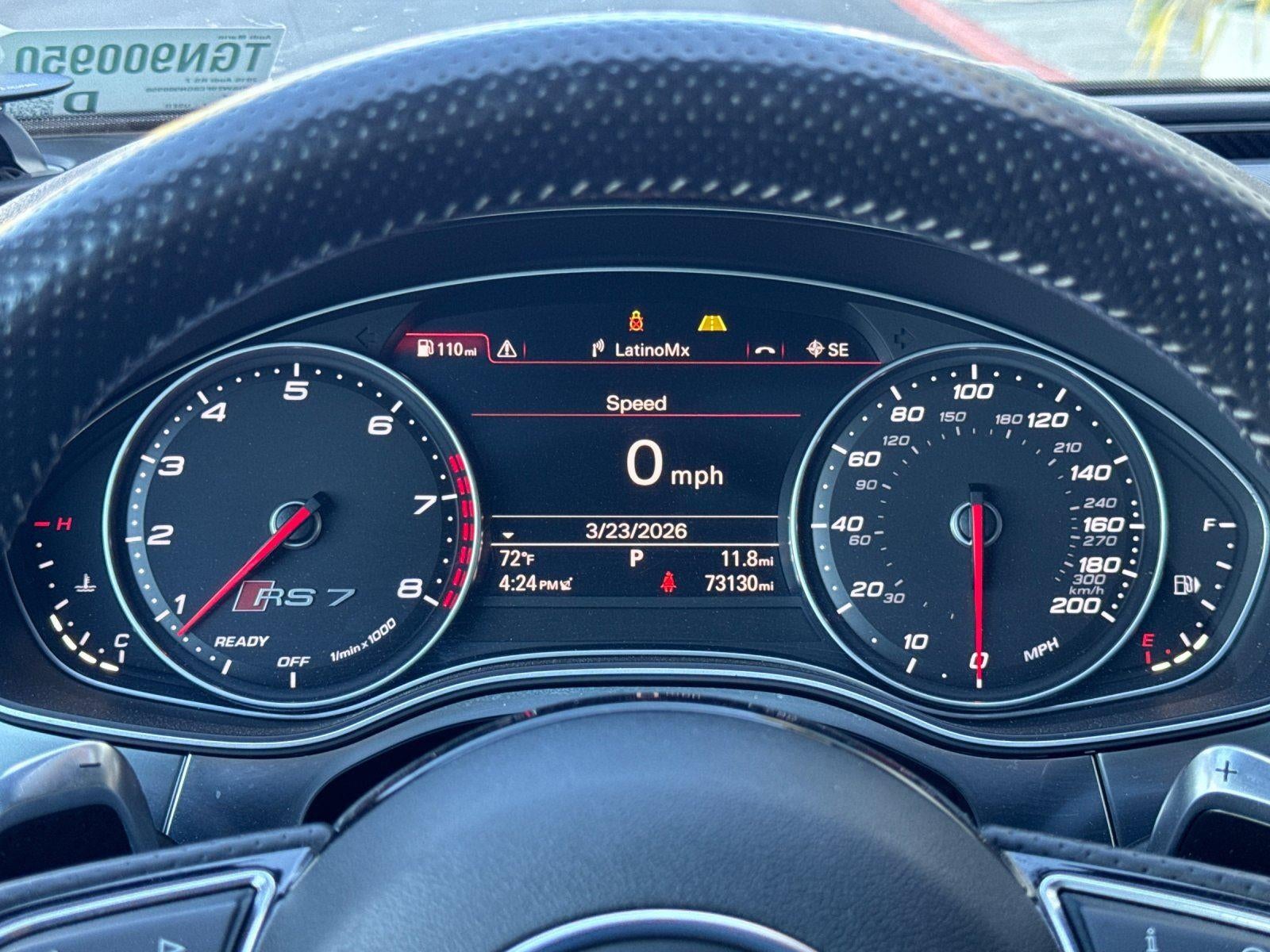 2016 Audi RS 7 Prestige