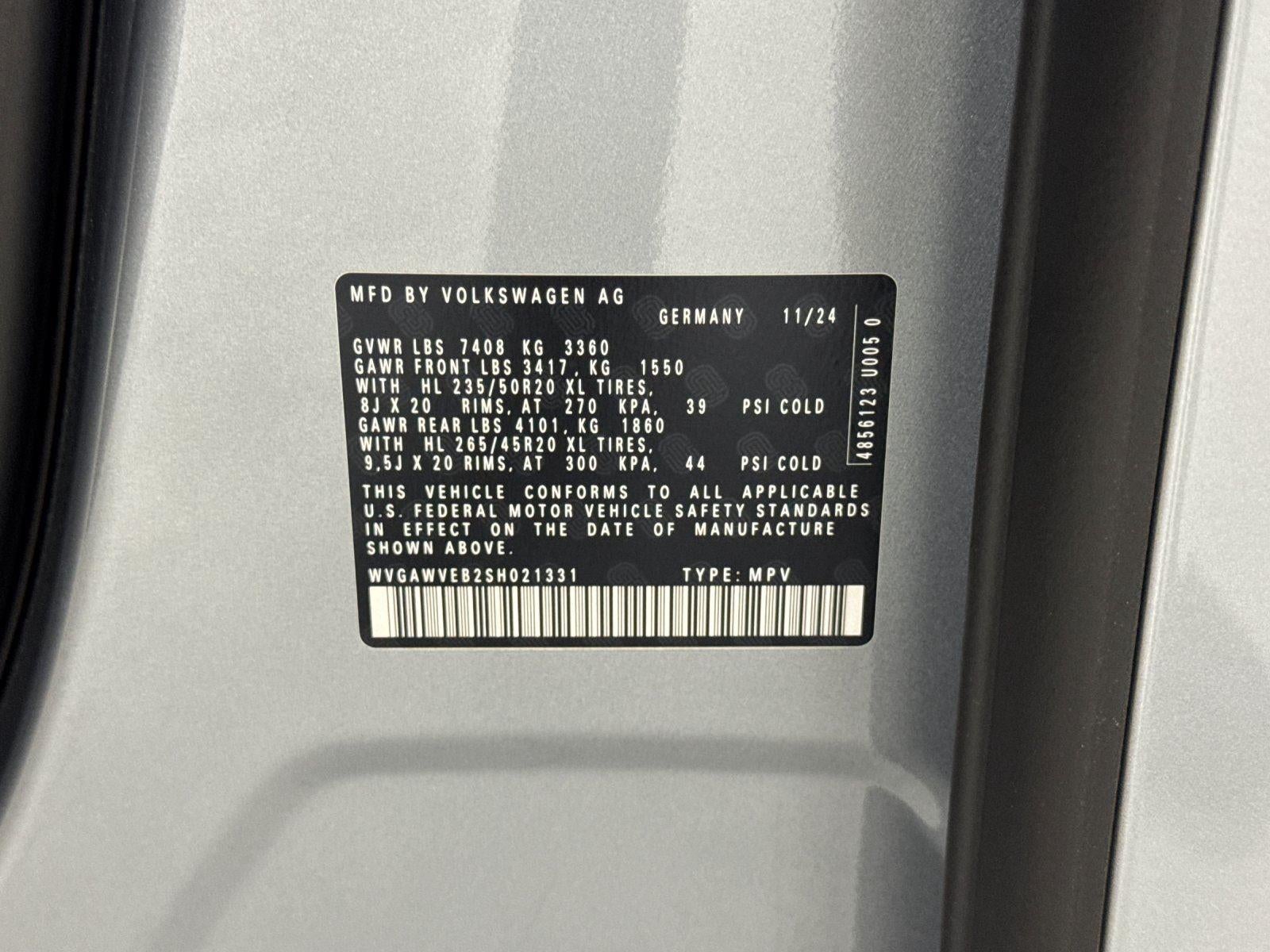 2025 Volkswagen ID. Buzz Pro S