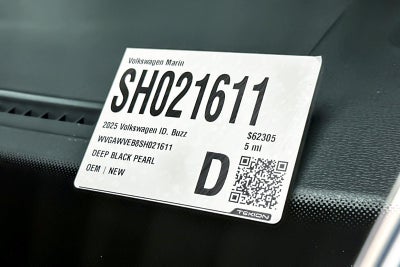 2025 Volkswagen ID. Buzz Pro S