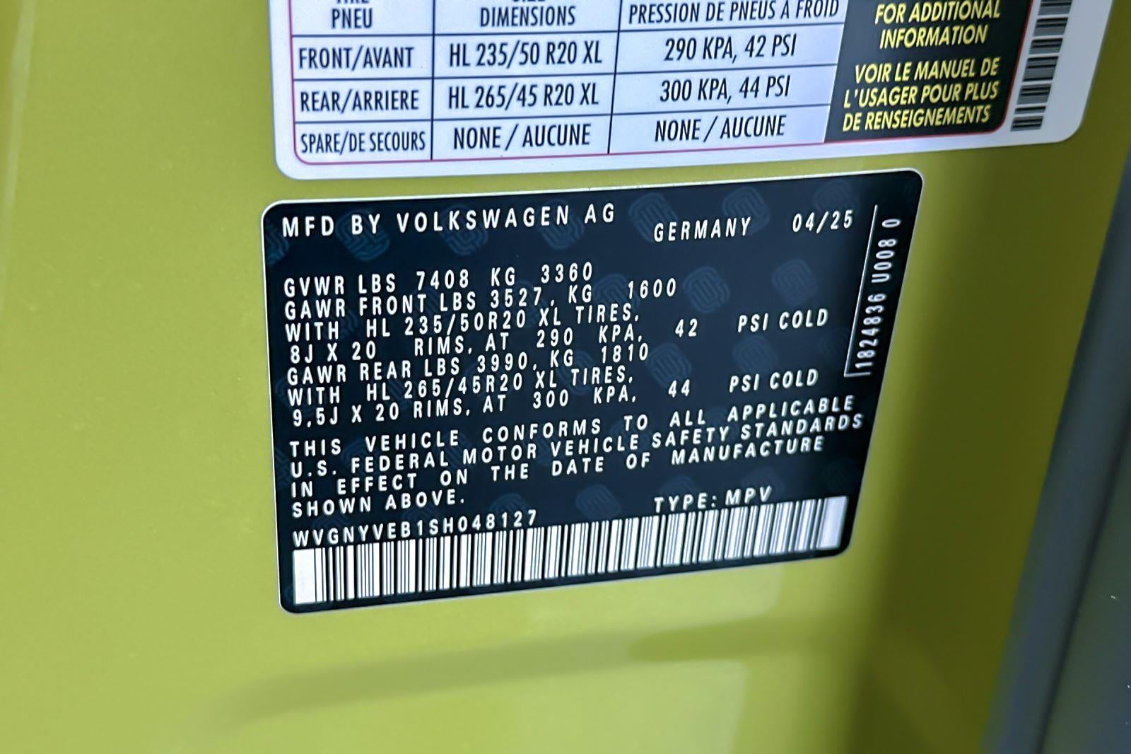 2025 Volkswagen ID. Buzz Pro S Plus