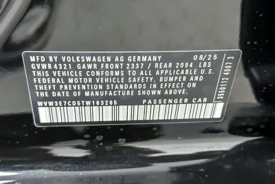 2026 Volkswagen Golf GTI SE