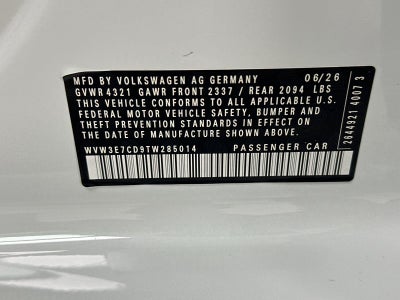 2026 Volkswagen Golf Gti SE